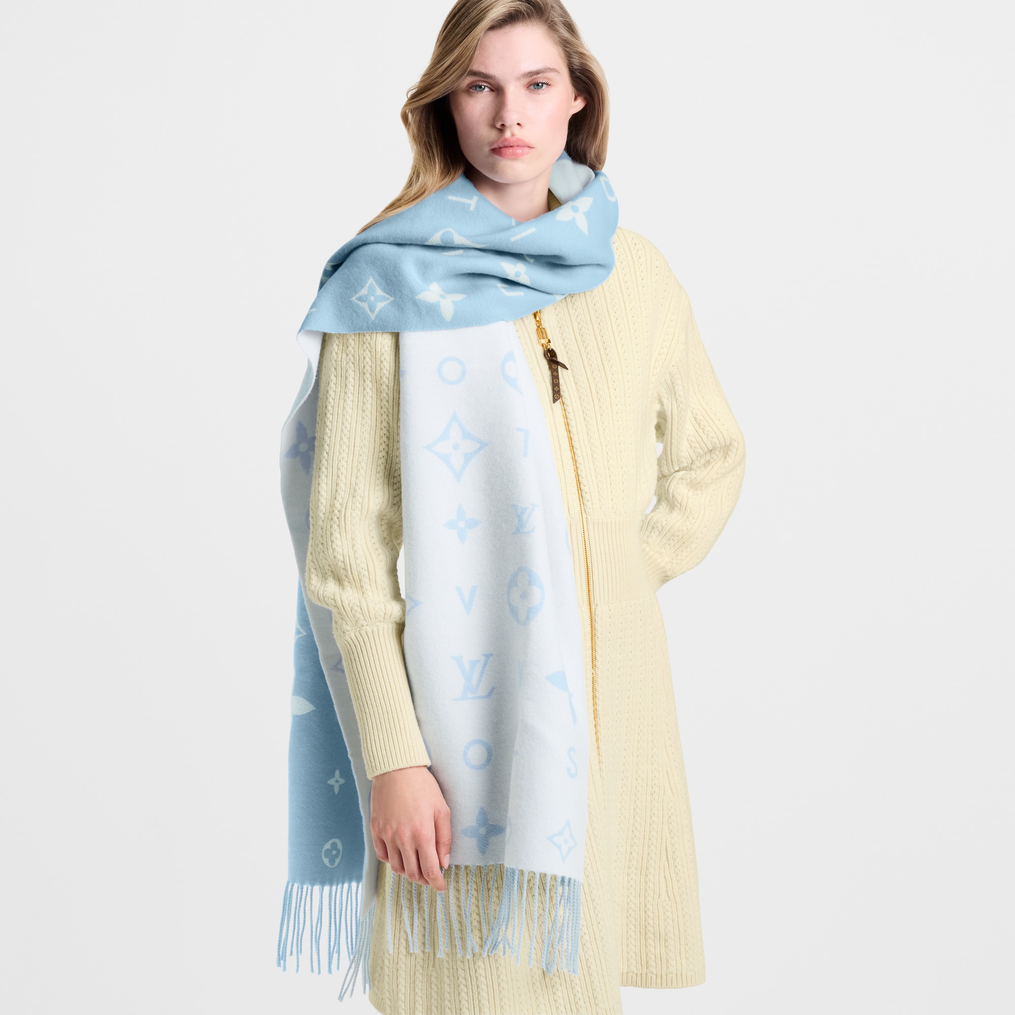 Blue Scarves Accessories | LOUIS VUITTON